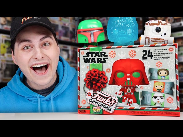 Vídeo relacionado con Funko Advent Calendar: Star Wars Holiday - Darth Vader - 24 Días de Sorpresas - Minifigura de Vinilo Coleccionables - Caja Misteriosa - Idea de Regalo - Holiday Xmas para Chicas y Chicos