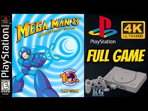 Mega Man 8 [PS1] Gameplay Walkthrough FULL GAME [4K60ᶠᵖˢ UHD🔴]