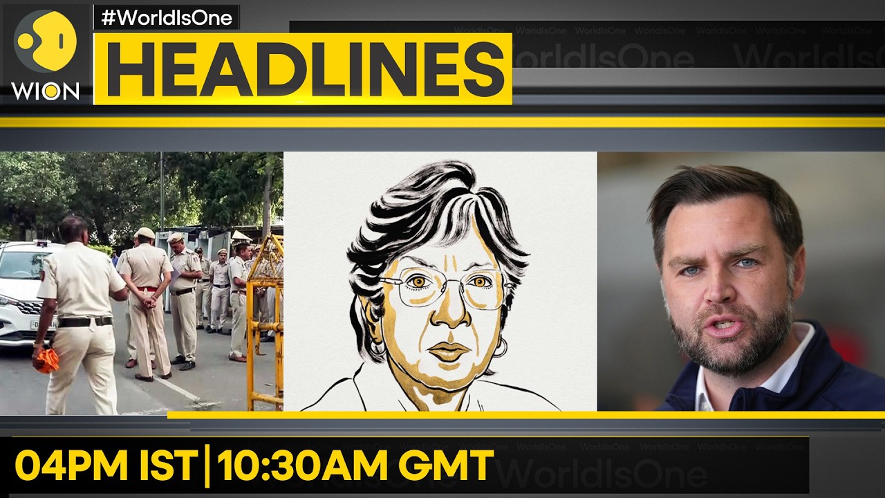 South African Jurist Wins Peace Nobel | Delhi Braces For Opposition Protest | Headlines