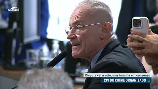 Contarato é eleito presidente e Vieira será relator da CPI do Crime Organizado