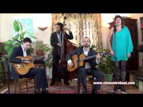 Estate - Quartet jazz manouche avec chanteuse pour mariages - Clément Reboul