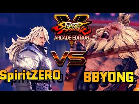 SFV/SF5 AE ☆ SpiritZERO (Zeku) VS  BBYONG (Akuma)  Street fighter V Arcade Edition