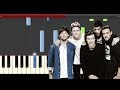 One Direction Temporary Fix Piano Cover Midi ...