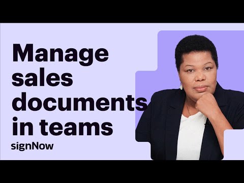How to Remove Paperwork from Your Sales Processes with Team Templates