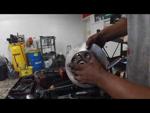 How to replace brake rotor on 1994-1997 honda accord
