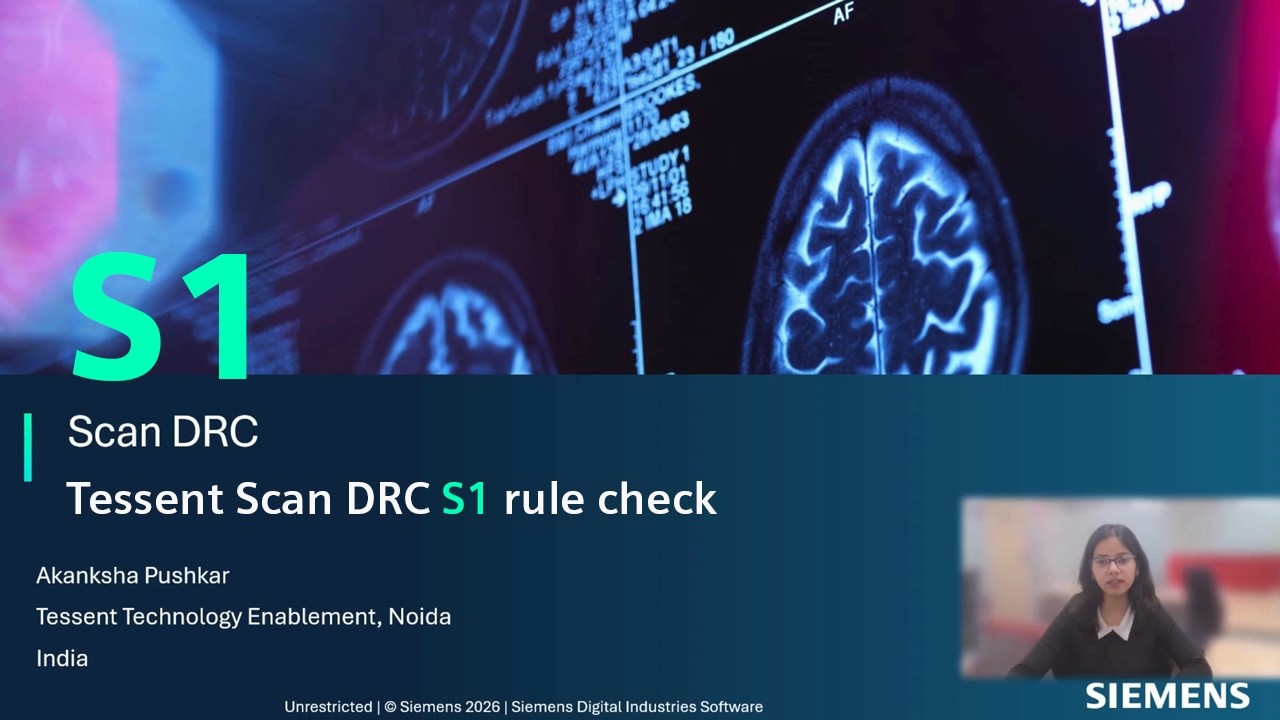Tessent Scan DRC S1 rule check  | Tessent how-to video