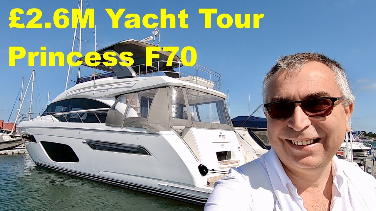 Тест-драйв Princess F70 | Обзор на русском
