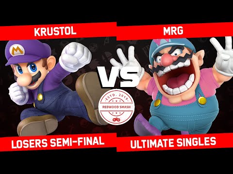 Krustol vs MrG - Losers Semi-Final SSBU Singles - Redwood Smash 6 | Mario vs Wario
