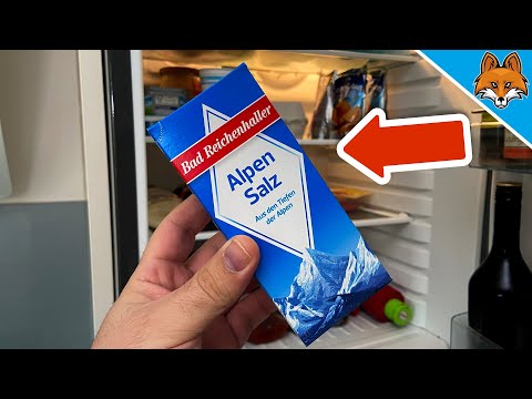 DESHALB sollte JEDER Salz in seinen Kühlschrank stellen 💥 (GENIALER Trick) 🤯