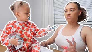 THIS WAS A DISASTER!! | BAKING CHRISTMAS COOKIES WITH TODDLERS | VLOGMAS DAY 9 2021