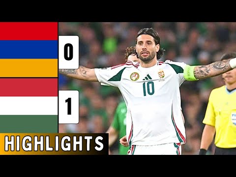 Armenia vs Hungary 0-1 Highlights | Barnabas Varga Goal | World Cup 2026 Qualifiers | Szoboszlai