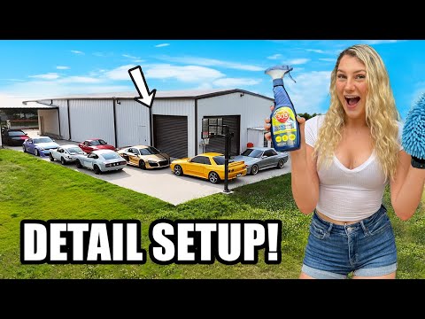 Meine TRAUMGARAGE erhält das ULTIMATIVE Detailing-Setup!