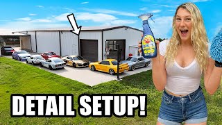 My Dream Garage Gets The Ultimate Detailing Setup!