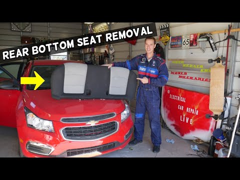 CHEVROLET CRUZE REAR BOTTOM SEAT REMOVAL REPLACEMENT