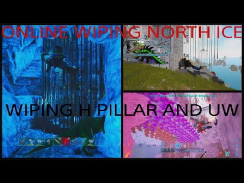 Online Wiping North Ice + Wiping H PILLAR AND UW CUBE | ARK SMALL TRIBES PS5