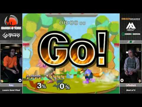 Coffeeblack (Falcon) vs Moky (Fox) - S@Y 15 - Melee Losers Semi