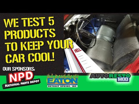 Test Tru Max Super Insulator Foil, Frost King Duct Insulation, Lizard Skin, Episode 368 Autorestomod