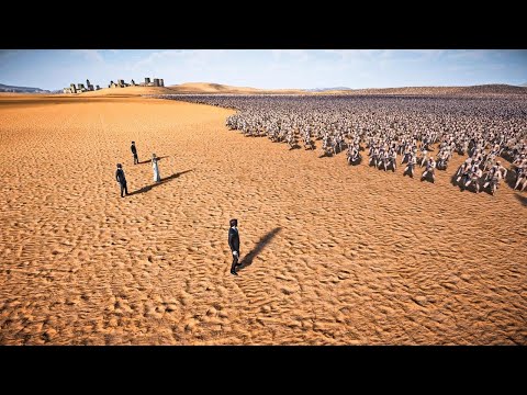 CLEOPATRA LEADS 3 JOHN WICK TO FIGHT 2,000,000 ZOMBIES - Ultimate Epic Battle Simulator 2 | UEBS 2