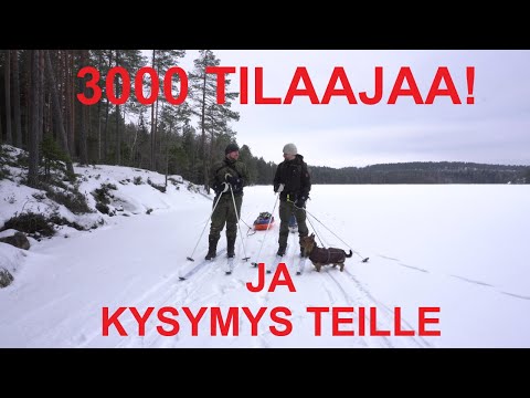 Juhlaretki Repoveden kansallispuistoon. Koiran kanssa ensimmäinen yö ulkona. Retkeily ja ulkoilu.