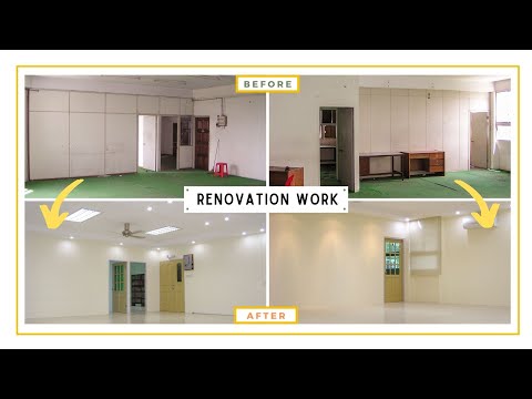 Transform Your Office with the Best Interior Renovation Work by Contractor Kuching: Before and After