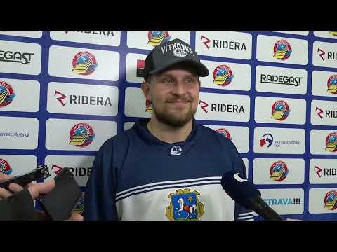 TELH 2023/2024: Vítkovice - Kometa Brno 2:0, ohlasy - Rihards Bukarts