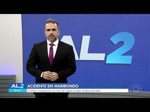 Três vítimas seguem internadas após acidente entre ambulância e ônibus em Maribondo – 19/01/2026