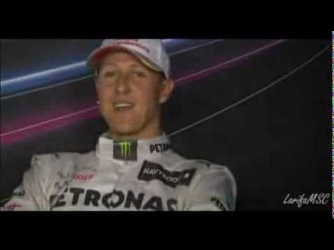 Schumi funny interview Valencia 2012