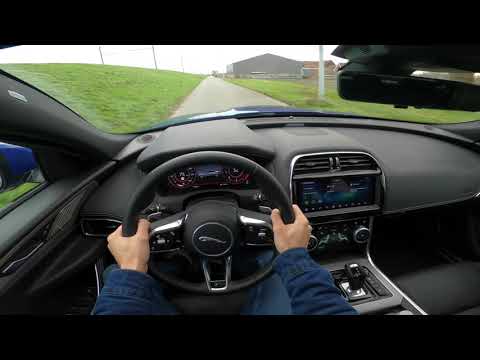 POV: Jaguar XE P250 SE R-Dynamic 2.0l RWD (250hp & 365nm) // Exhaust sounds, 0-100 km/u,...