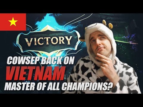 YI IS ALWAYS BANNED, SO I BECAME A MASTER OF ALL CHAMPIONS - COWSEP