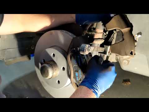 03-09 Mercedes E-Class Front Brake Rotor and Pad Replacement