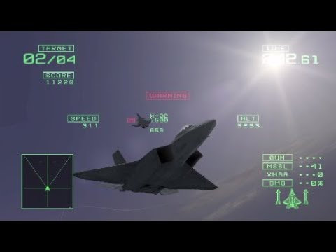 ACE COMBAT 5 playthrough: Arcade mode path A.