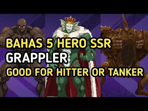 5 HERO SSR GRAPPLER YANG TEPAT UNTUK HITTER DAN TANKER - One Punch Man : The Strongest