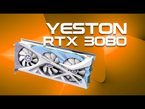 Yeston RTX 3080 10GB GDDR6X 320bit LHR Graphics cards Nvidia pci
