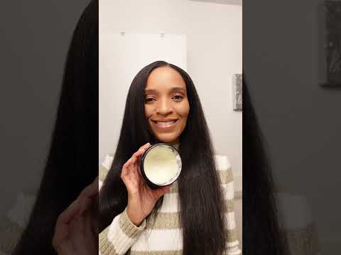 How To Moisturize Heat Trained Natural Hair  #silkpress #shorts