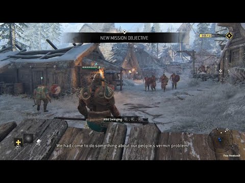 For Honor PC 2017 HD PS4 Viking Story Mode Walkthrough Part 1 Razeen Natha