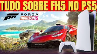 TUDO SOBRE O LANÇAMENTO DO FORZA HORIZON 5 NO PS5 PLAYSTATION 5