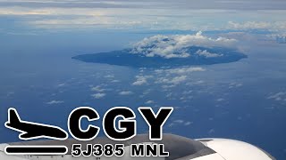 preview picture of video 'Landing at the New Laguindingan Airport CGY | CEBU PACIFIC FLT 5J 385'