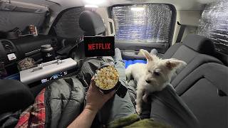 Relaxing Solo Truck Camping