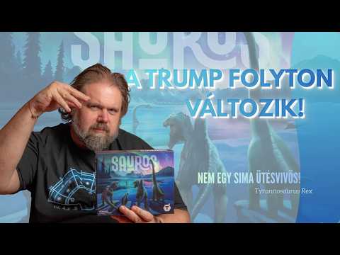 Sauros – Amikor a trump MINDIG változik! | Dinoszauruszos dominó ? - Játékra kész / Play Right Away