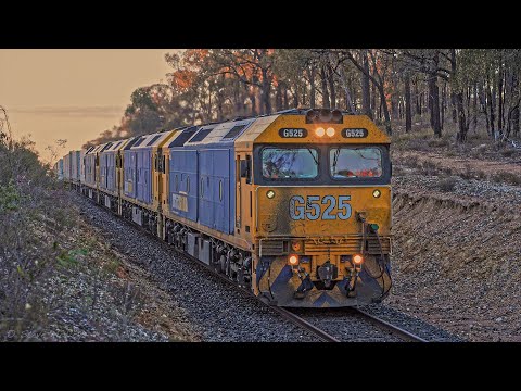 Pacific National and Qube Freight Trains
