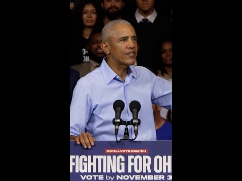 Obama campaigns for Acton as early voting begins