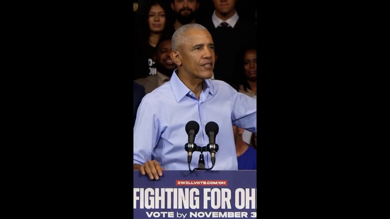 Video: Obama campaigns for Acton and El-Sayed as early voting opens in key states