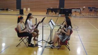 2017 Prism Concert - Clarinet Quartet