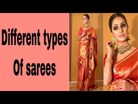 18+different types of sarees in Indian style ||#sareeedesign||Ep 4