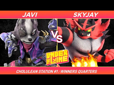 Under the Line: Cholulean Station #1 - Javi (Wolf) vs Skyjay (Incineroar) - Winners Quarters