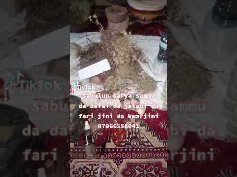 Sabulun dafai da jalabi da farin jini da kwarjini