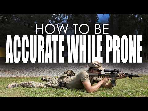 Former Green Beret Shows How To Be Accurate While Prone | Tactical Rifleman