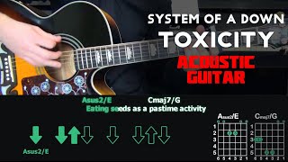Download lagu Toxicity - System Of A Down | Acoustic Guitar Tutorial (with karaoke) mp3 Download lagu Toxicity - System Of A Down | Acoustic Guitar Tutorial (with karaoke) mp3