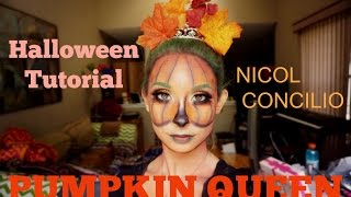Halloween Tutorial: Pumpkin Queen | Nicol Concilio