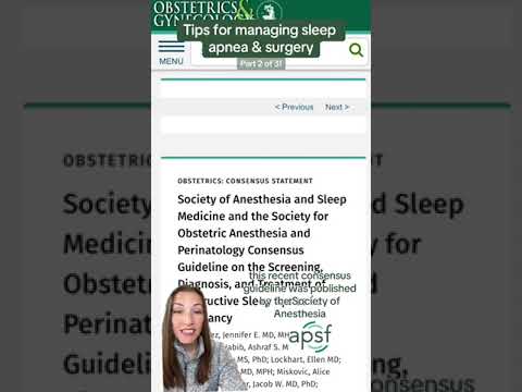 Top tips for managing sleep apnea patients in surgery! Part 2 of 3